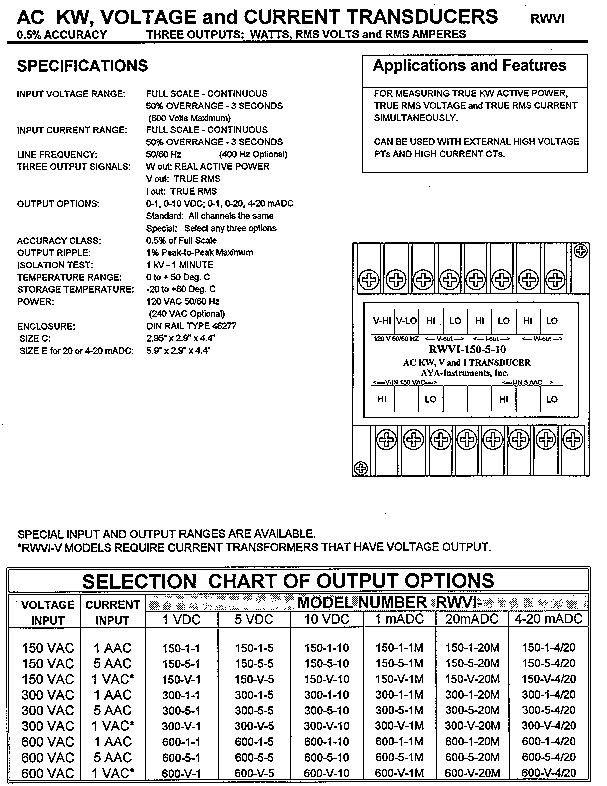 Power Transducers - J & S Instruments, Inc.